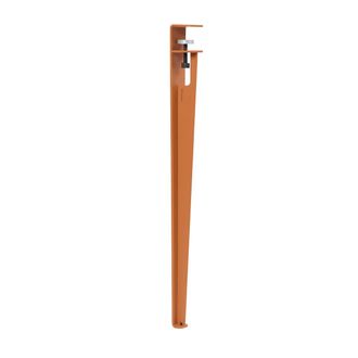 Tiptoe Tisch- und Schreibtischbein H 75 cm, tangerine red