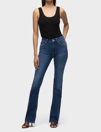 Hudson Barbara High Rise Bootcut Jeans In Cyclone