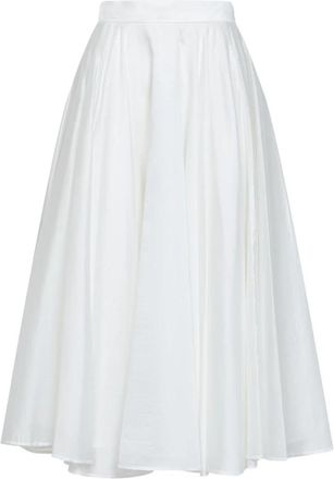 Blanca Vita Geliux 1824Diamante Midi Rok - Dames - Midirokken - Wit - XS - Polyester - Rokken