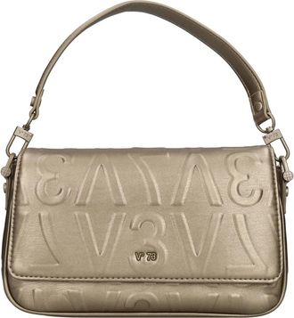 V&deg; 73 Faux Leather Shoulder Bag - Dames - Handtassen - Geel - ONE Size - Leer - Tassen