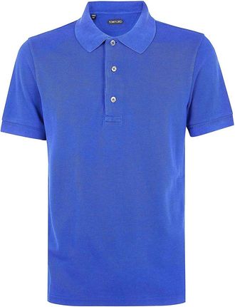 Tom Ford Lyocell Piquet Short Sleeves Polo Shirt