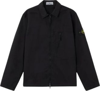 Stone Island Hombre, Chaquetas, Negro, Talla: M