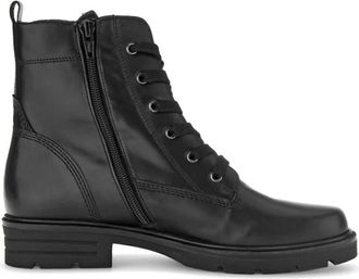 Gabor Boots - Dames - Veterlaarzen - Zwart - 41 EU - Schoenen