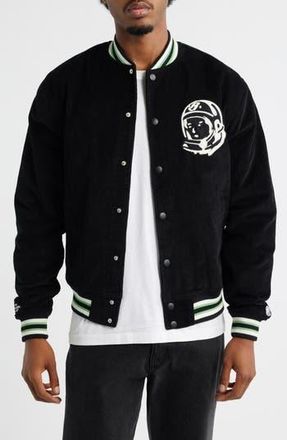 Billionaire Boys Club Space Station Corduroy Bomber Jacket in Black at Nordstrom Rack, Size X-Large