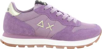 Sun 68 Lila Ally Gold Damesschoenen - Dames - Sneakers - Paars - 37 EU - Schoenen