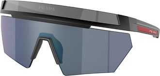 Prada PS01YS 1BO03U Mens Sunglasses Black Size 144