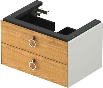 Duravit White Tulip, Meuble Sous-lavabo Suspendu, Largeur 684 X - Duravit