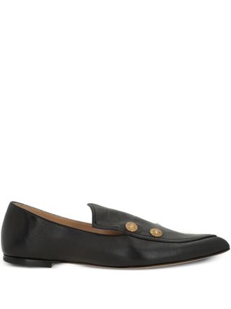 Chlo&eacute; Mocassini Agnes con decorazione - Nero