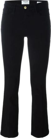 Frame Denim Le Crop Mini Boot - Dames - Bootcut Jeans - Zwart - W30 - Jeans