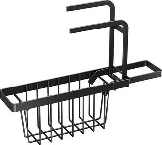 OEM Estante Extensible Para Guardar Pa&ntilde;os De Cocina, Soporte Para Pa&ntilde;os De Cocina Sin Necesidad De Taladrar, Soporte Multifuncional Para Esponjas De Frega