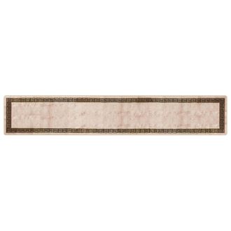 vidaXL Pasillo De Alfombra Marsa Negro 80 X 450 Cm Poli&eacute;ster Y Pvc Vidaxl
