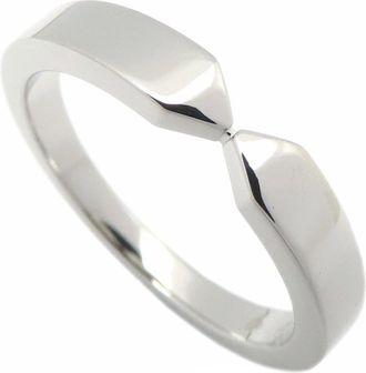 Chaumet Silver Platinum 950 Wedding Ring (Pre-Owned)