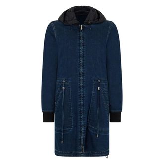 Moorer Mujer, Abrigos, Azul, Talla: L