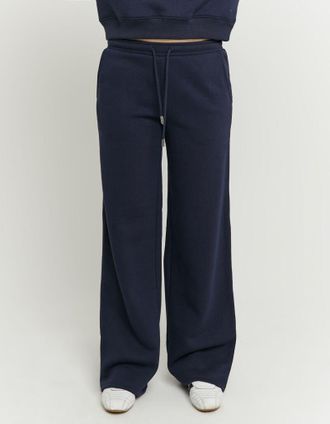 Tally Weijl Sweathose TALLY WEIJL SPACOWIBY, Damen, Gr. 36, N-Gr, nuit, Sweatware, Obermaterial: 64% Baumwolle, 36% Polyester, unifarben, lang, Hosen Sweathose, B