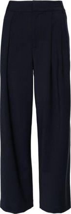Tibi Stella palazzo pants - women - Wool/Spandex/Elastane/Polyester - 2 - Blue