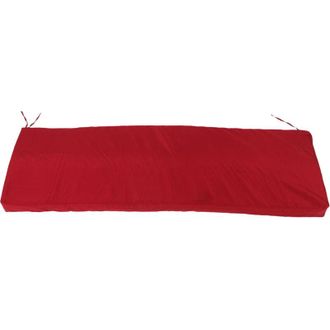 OEM Coj&iacute;n Impermeable Para Banco De Exterior, Muebles De Patio, Sof&aacute; De Jard&iacute;n, Columpio, Con Correa, Funda Extra&iacute;ble, Rojo Vino -crezuo