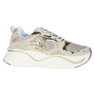 W6YZ Sneakers, female, Beige, Size: 10 US Mia-W Sneakers