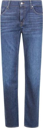 7 For All Mankind Dastraightuniverse Mix Silk Classic Jeans