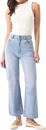 Rolla's Heidi Wide Leg Jeans In Old Stone