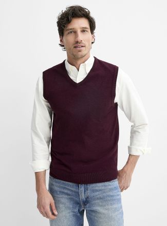Le 31 Mens Soft knit vest