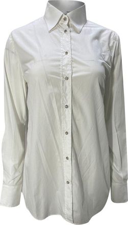 Dolce & Gabbana Pussy Bow Shirt, Size Eu, 40 (Authentic Pre-Loved)