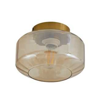 Lindby L&aacute;mpara De Techo hildur En Blanco Vidrio - Lindby