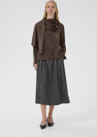 Karen by Simonsen Blouse met lange mouwen KBBlanca Feminine brown