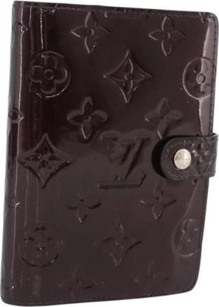 Louis Vuitton Pre-owned Day Planner Cover - Dames - Vintage Accessoires - Paars - ONE Size - Leer - Vintage