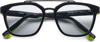 Etnia Barcelona Carmel Sun Polarized BKYW Mens Sunglasses Black Size 55