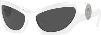 Versace VE4450 314/87 Womens Sunglasses White Size 60