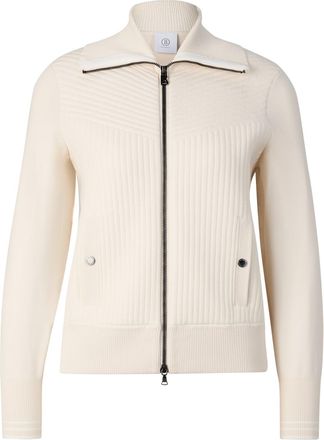 Bogner Jana knit jacket for women - Cream - 34