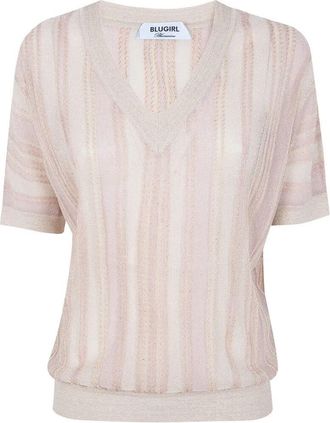 Blugirl Stripes Lux Sweater