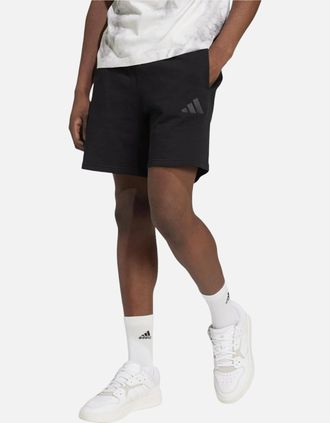 adidas Mens Adidas Essential Mens French Terry Shorts Summer Sportswear Casual Beach Bermuda - Black - Size: 32/30/31