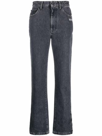 Off-white Straight jeans - Grijs