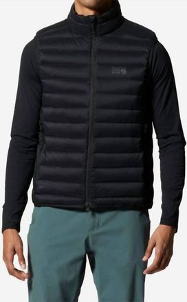 Mountain Hardwear Deloro Down Vest In Black