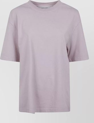 Golden Goose cotton jersey t shirt logo patch