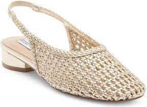 Steve Madden Mallorca Slingback Pump in Gold at Nordstrom Rack, Size 6.5