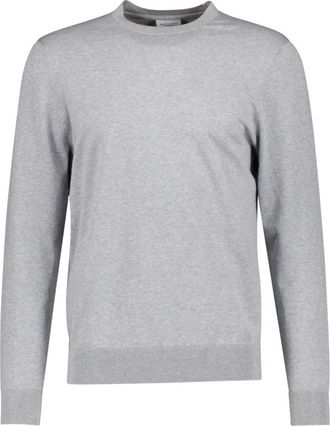 Profuomo Rondgebreide trui - Heren - Ronde hals truien - Grijs - M - Truien & Vesten