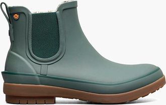 Bogs Womens Amanda Slip On Rain Boots In Spruce