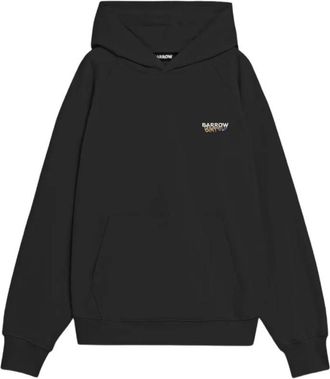 Barrow Black Solid Hood Sweatshirt