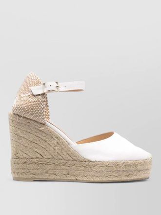 Castaner ankle strap wedge espadrilles