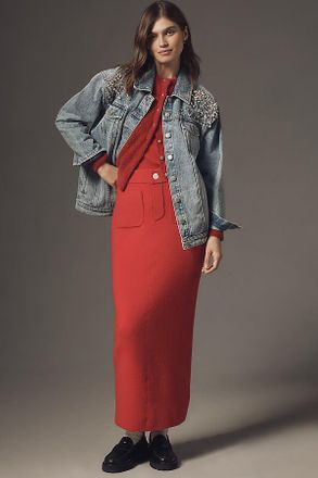 Maeve The Colette Sweater Knit Maxi Skirt