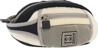 Chanel Pre-owned Belt Bags, female, Multicolor, Size: ONE SIZE Pre-owned Vintage Nylon Belt Bag