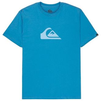 Quiksilver EV Comp Logo S/S T-Shirt f&uuml;r Herren | blau