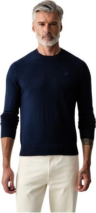 Hackett Heren, Truien, Blauw, Maat: 2XL Katoen