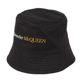 Alexander McQueen Luxury Logo Bucket Hat