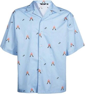 GCDS Hombre, Camisas, Azul, Talla: XL