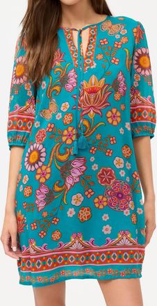 Johnny Was Lavinia Lined Dress In Dark Endora