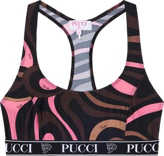 Pucci Marmo-print Sports Top
