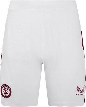 Castore Dames Aston Villa FC Voetbalkorte (Wit/rood)